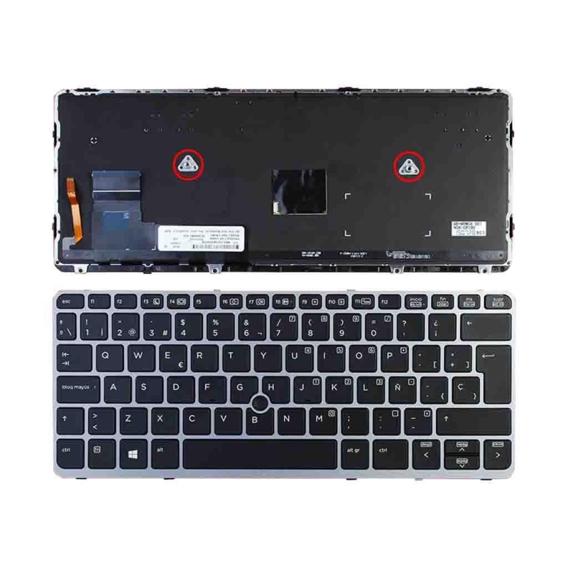 TECLADO PARA PORTÁTIL HP ELITEBOOK 820 G1 PLATA