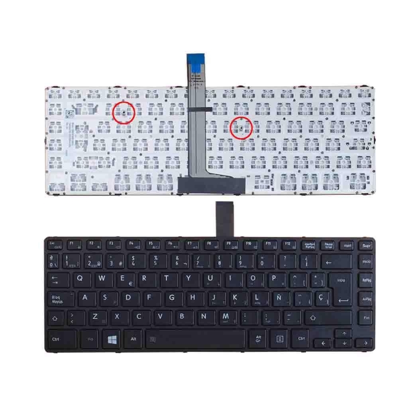 TECLADO PARA PORTÁTIL TOSHIBA TECRA A40-C A40-C1430 A40-C1440 A40-C-18R