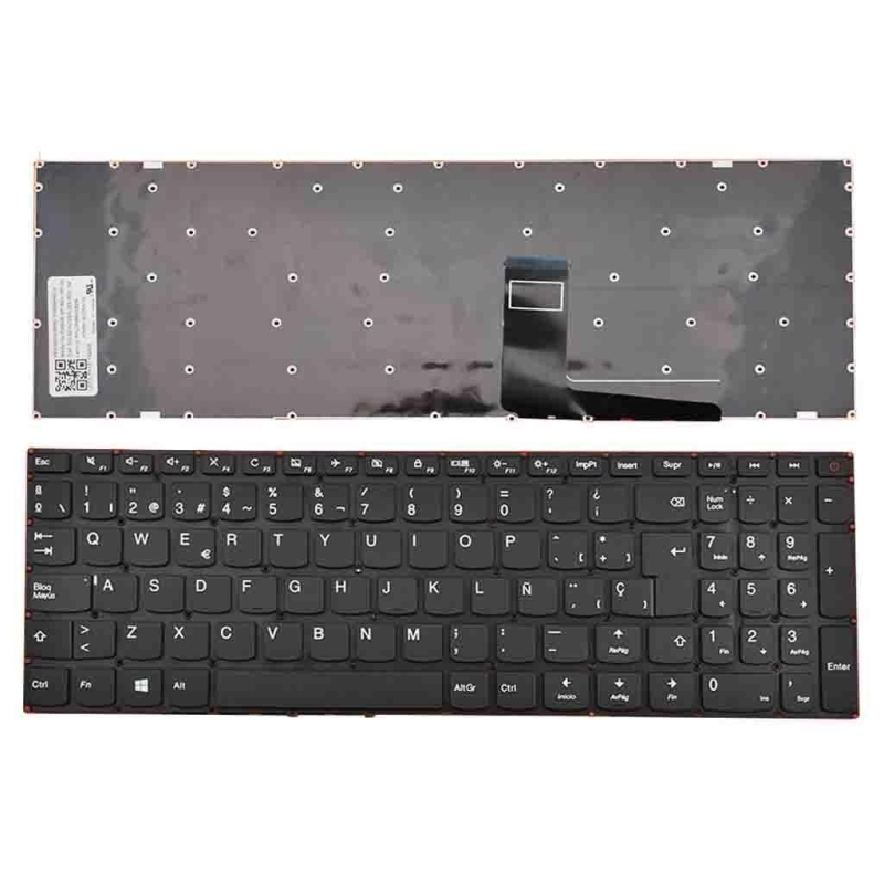 TECLADO PARA PORTÁTIL LENOVO IDEAPAD 110-15ACL 110-15AST 110-15IBR NEGRO