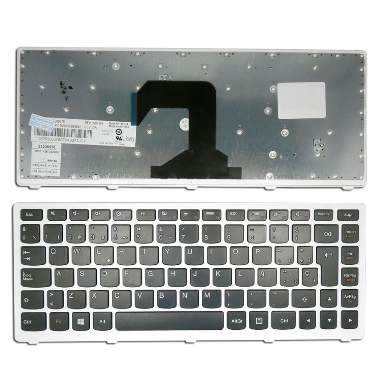 Tastiera portatile Lenovo S400 nera