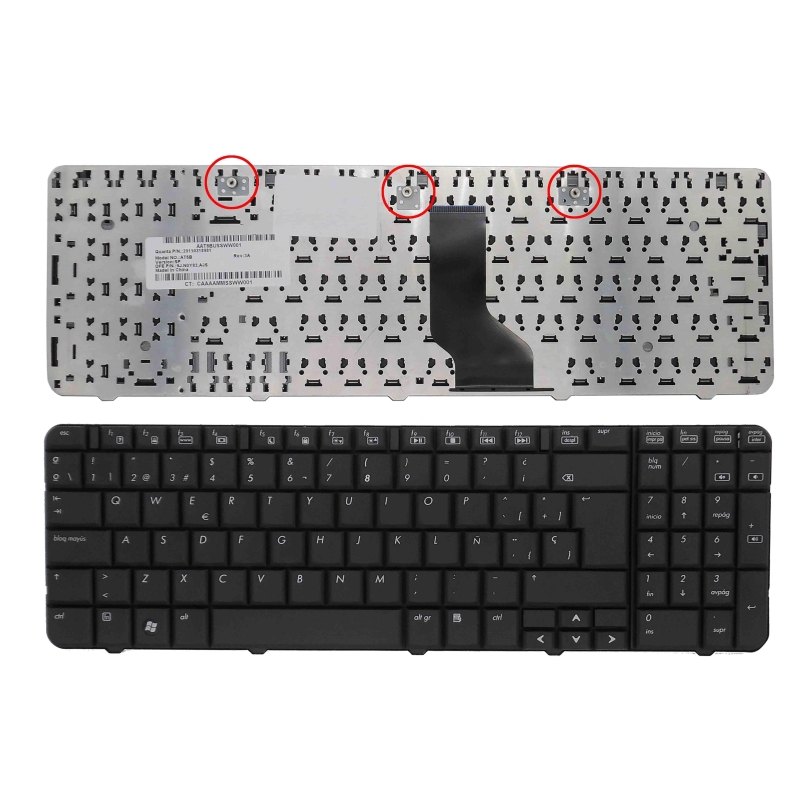 TECLADO PARA PORTÁTIL HP COMPAQ CQ60 NSK-HAA0S 9J.N0Y82A0S 