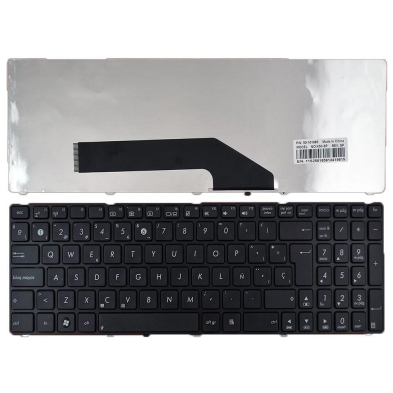 TECLADO PARA PORTATIL ASUS K50 CON MARCO NEGRO MATE