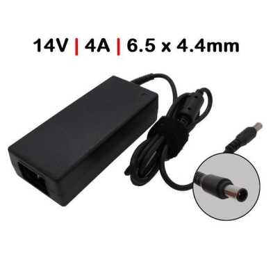 Caricabatterie per monitor 14V 4A 6,5 X 4,4MM 56W, 14V 4A 6,5 X 4,4MM 56W