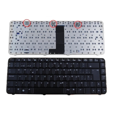 Tastiera per laptop HP Compaq 486654-071, Tastiera 486654-071
