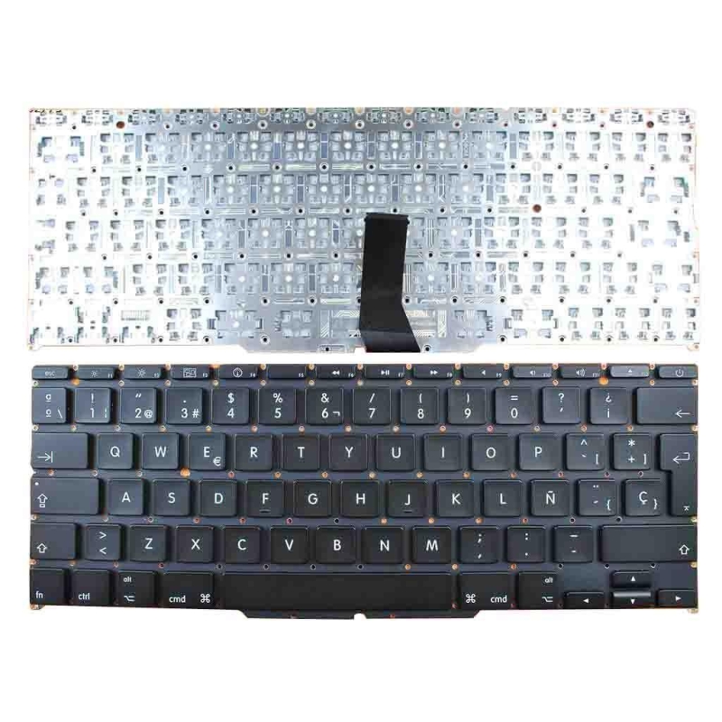 TECLADO PARA PORTÁTIL APPLE MACBOOK AIR A1370 11.6" NEGRO (PARA 2010)