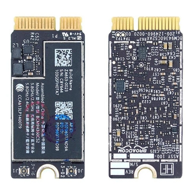 TARJETA WIRELESS AC WIFI Y BLUETOOTH PARA PORTÁTIL MACBOOK AIR A1466 A1465 A1370 A1369 2013-2015 BCM94360CS2