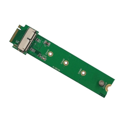 TARJETA PCI-E 4X/2X M.2  SSD 16+12PIN NGFF M-KEY PARA PORTÁTIL MACBOOK A1493 A1502 A1398 A1466 A1465 (2013-2016)