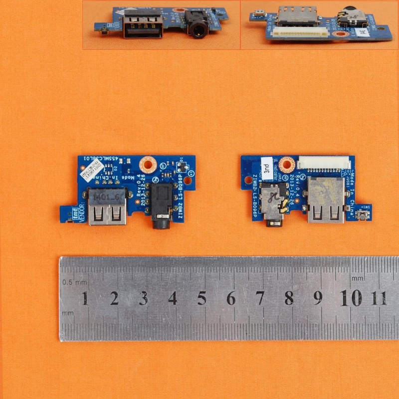 PLACA USB Y AUDIO PARA PORTÁTIL LENOVO B50-30 B50-45 B50-70 SERIES LS-B096P