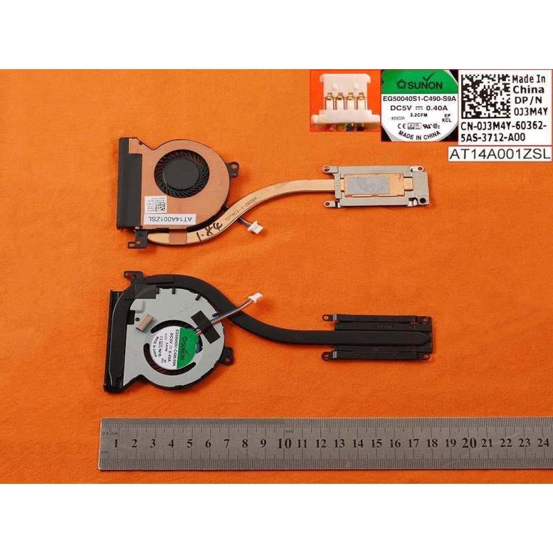 Ventola per laptop Dell Latitude E7450, AT14A001ZSL