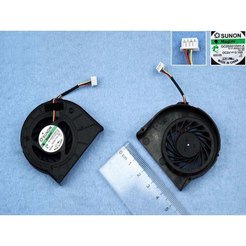 VENTILADOR PARA PORTÁTIL IBM THINKPAD X200S X200T 3PINES GC055010VH-A