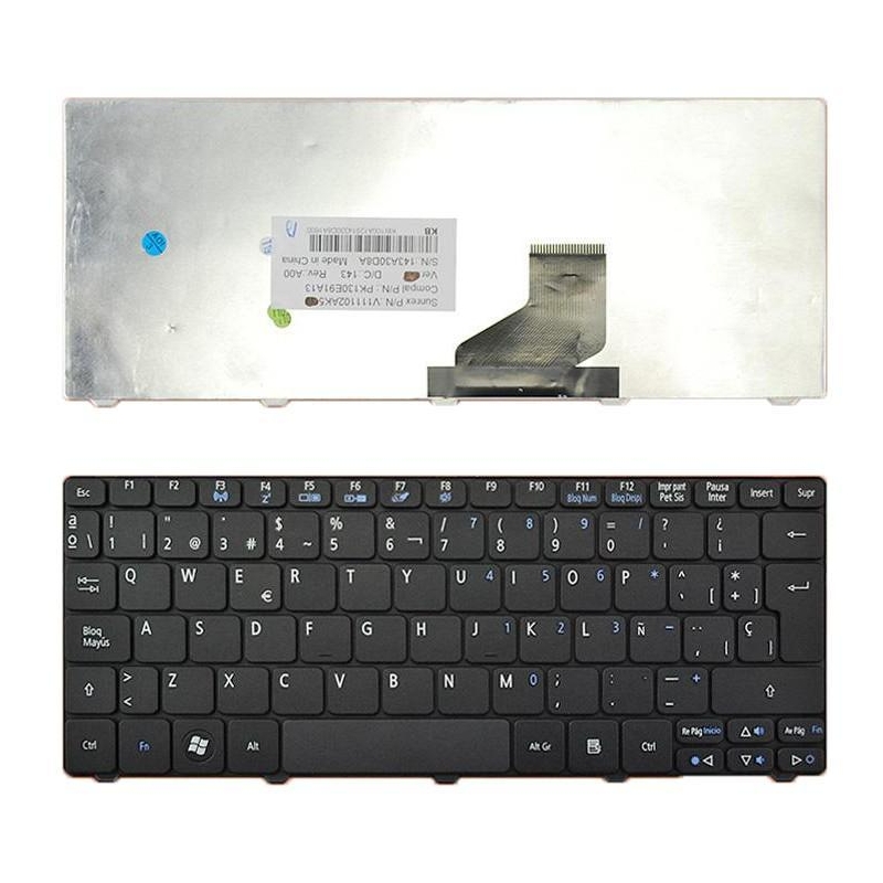 TECLADO ACER NSK-AS40S 9Z.N3K82.40S PK130D34A18 AEZH9P00010 9Z.N3K82.Q0S KB.1100A.080 MP-09H26E0-6984