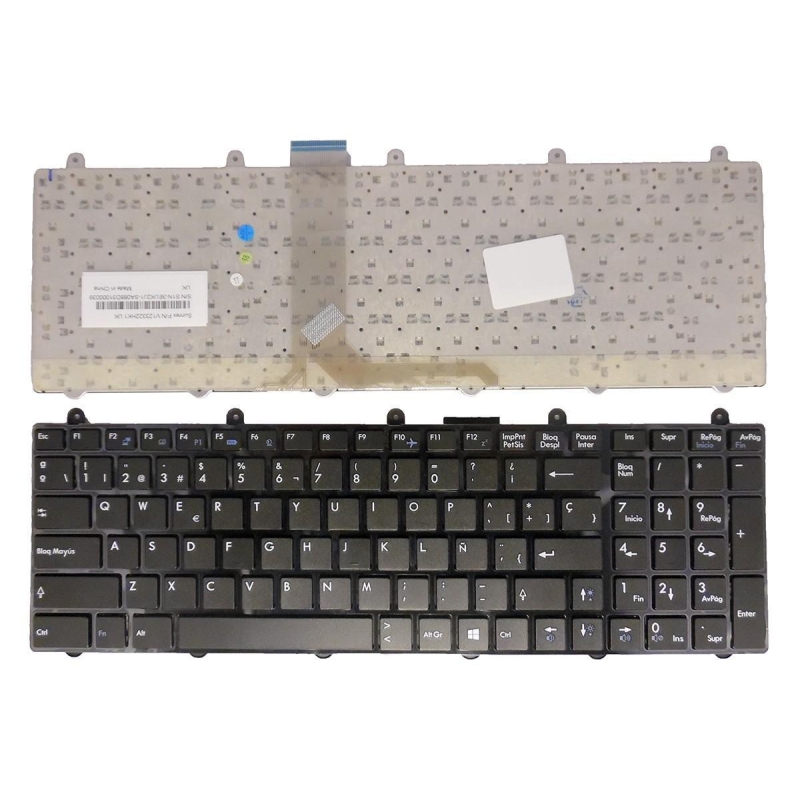 TECLADO PARA HP AELX7U00410 AELX9P00210 639396-001 666001-001