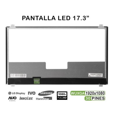 PANTALLA LED PARA PORTÁTIL 17.3" LP173WF4 SP D1