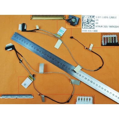 Cable flex para portátil Asus S301 Q301l Q391la/P S301l S301la S301lp Lcd/Led Cable Dd0exalc000