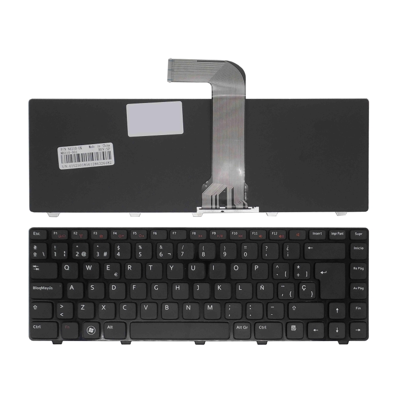 TECLADO PARA DELL Vostro 3550 XPS L502 Inspiron N4050 M4040 M5050 M5040