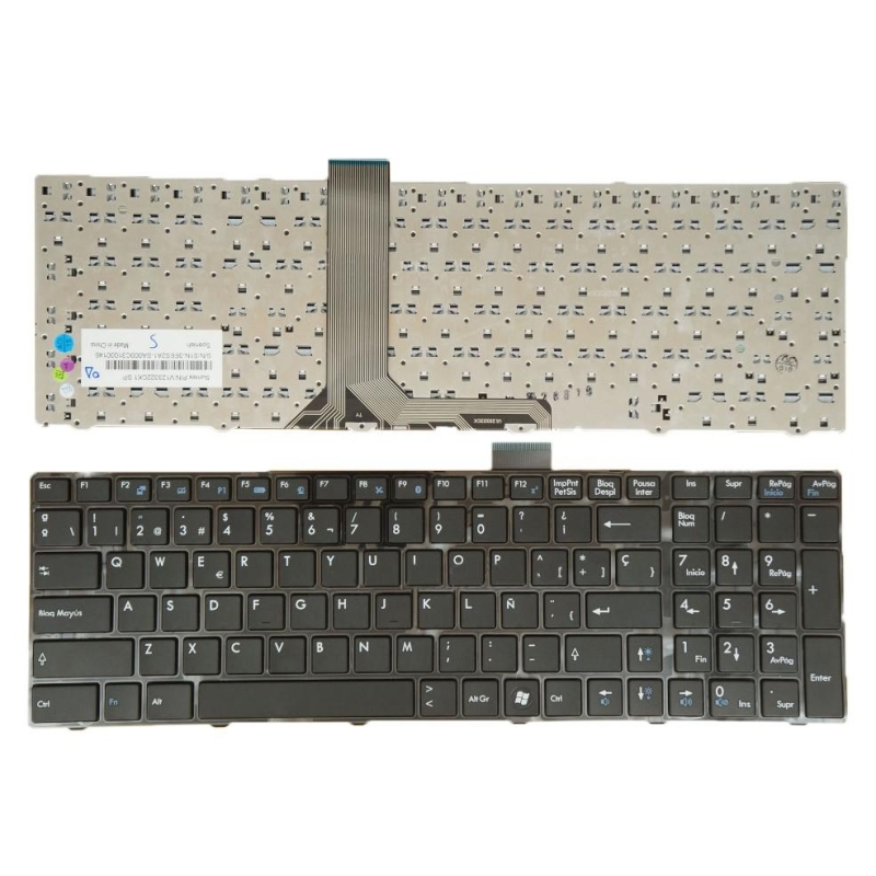 TECLADO PARA TOSHIBA SATELLITE L850 C850 L850D L855 L870 L870D