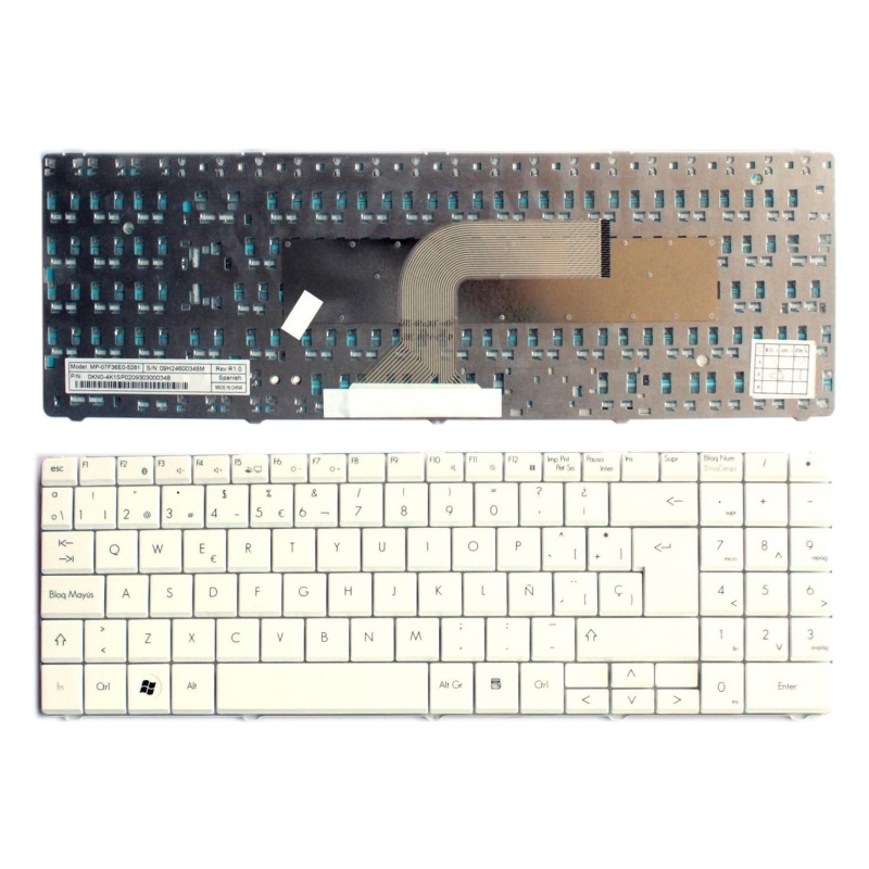 TECLADO PARA PORTÁTIL PACKARD BELL Easynote ST85 ST86 MT85 