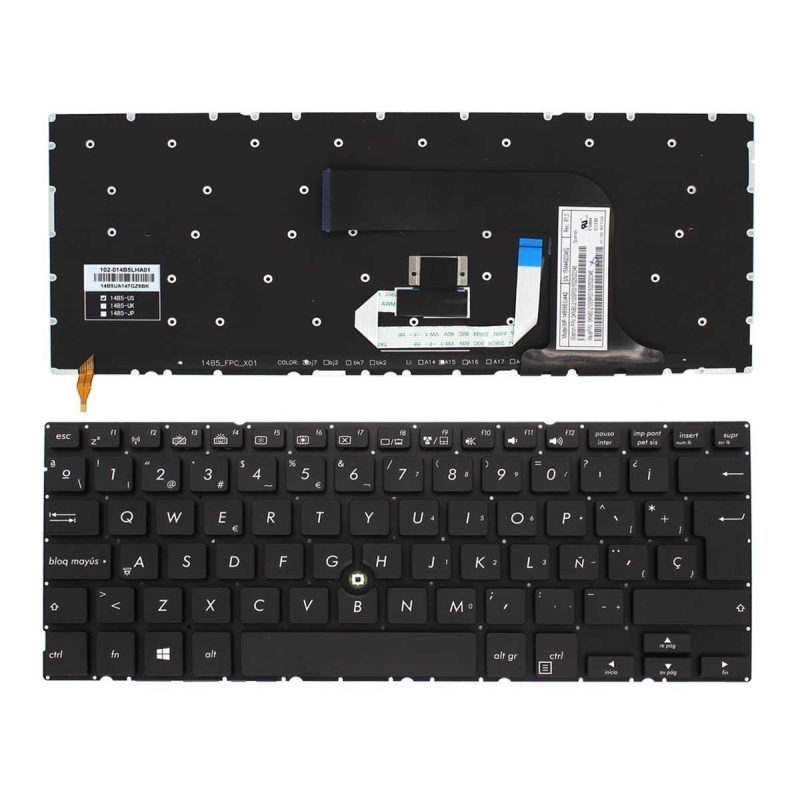 TECLADO PARA PORTÁTIL SAMSUNG 600B NP600B NP600B5B NP600B5C