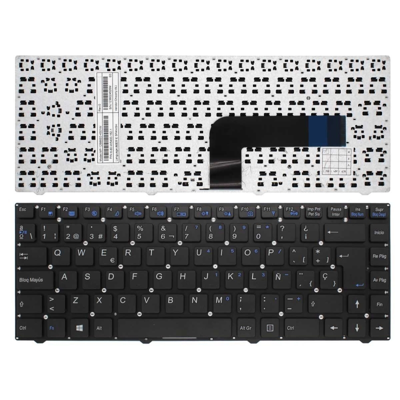 Tastiera Clevo W540, Tastiera portatile Clevo W5400, MP-12B83U4-430