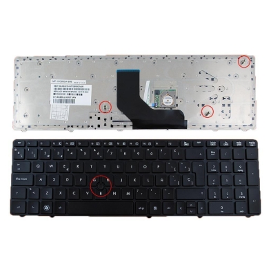 TECLADO PARA PORTÁTIL HP ELITEBOOK 8560P PROBOOK 6560B 6565B 6570B 6575B SERIES