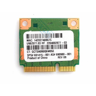 TARJETA PCI-E WIFI + BLUETOOTH 3.0 RALINK RT5390BC8