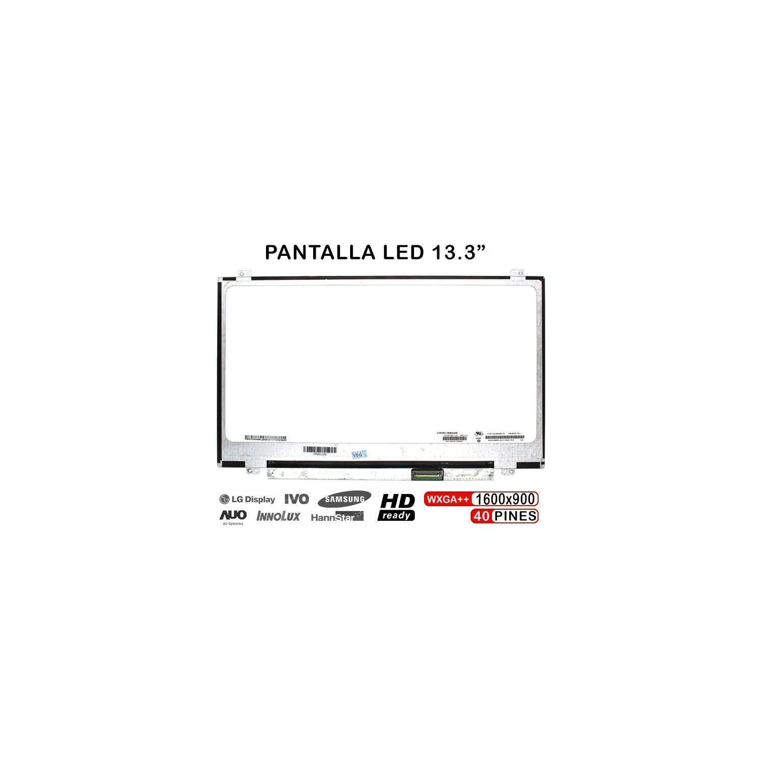 PANTALLA LED DE 13.3" PARA PORTÁTIL N133FGE-L31