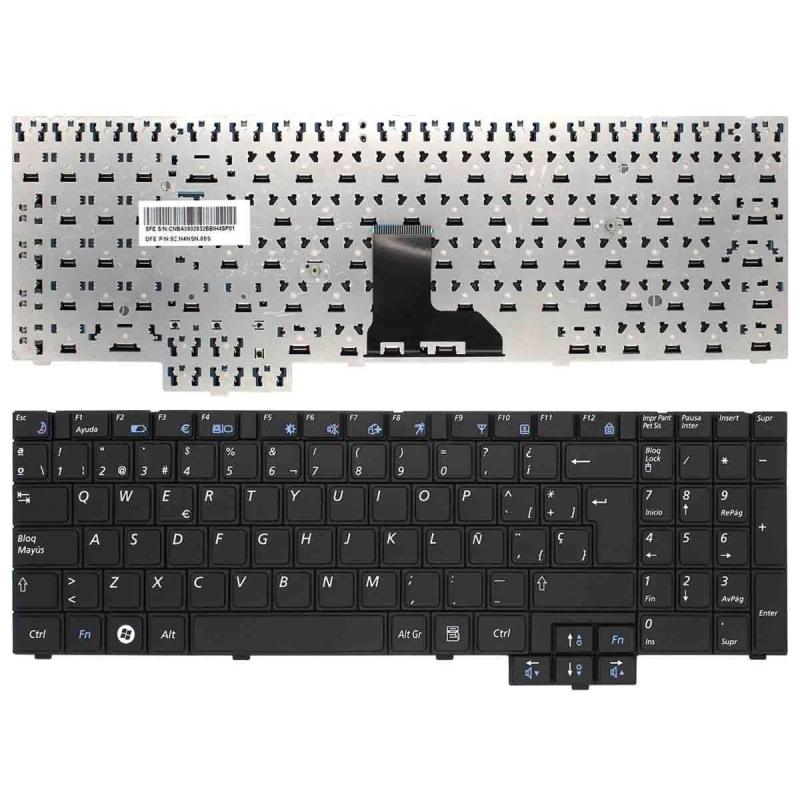 TECLADO PARA PORTATIL SAMSUNG P/N: BA59-02833D, CNBA5902833D