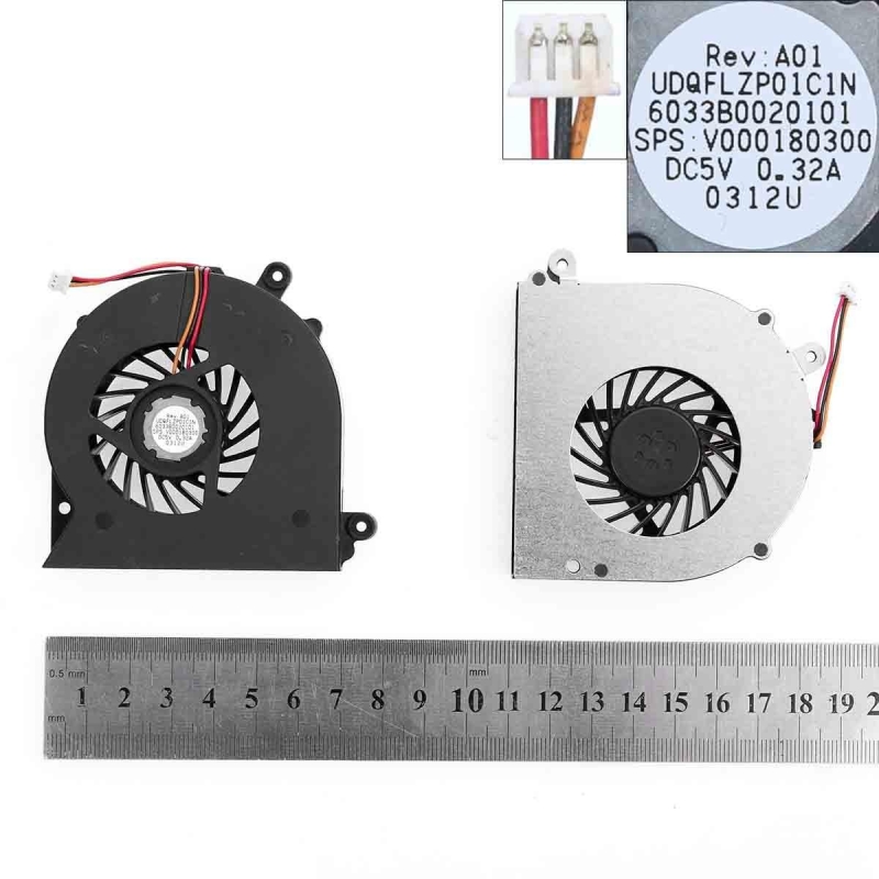 VENTILADOR CPU PARA PORTÁTIL SATELLITE A500 A505 UDQFLZP01C1N (PARA CPU i7)