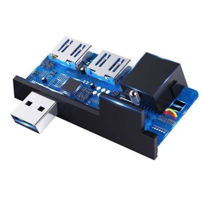ADAPTADOR HUB MULTIFUNCIÓN 3 PUERTOS (USB A RJ45 + USB 3.0 * 2) BASEUS