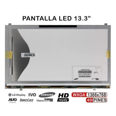 Schermo LED da 13,3" per laptop Samsung LTN133AT23-00