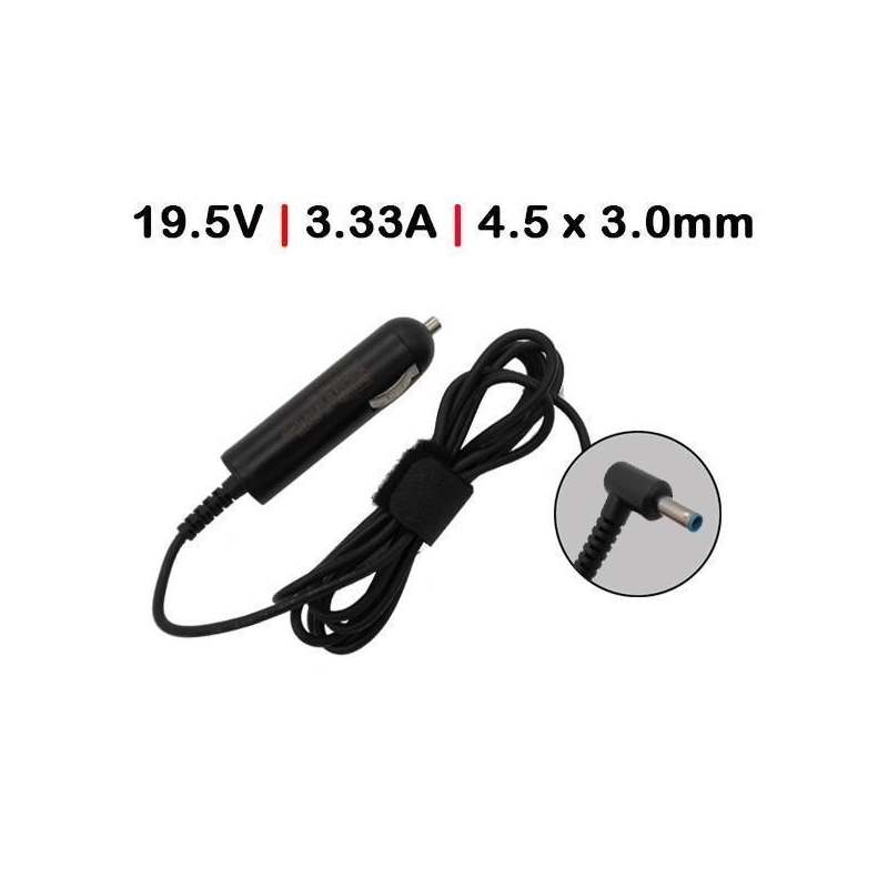 CARGADOR DE COCHE PARA PORTÁTIL HP PROBOOK 640 G2 210 G1 255 G3 255 G4