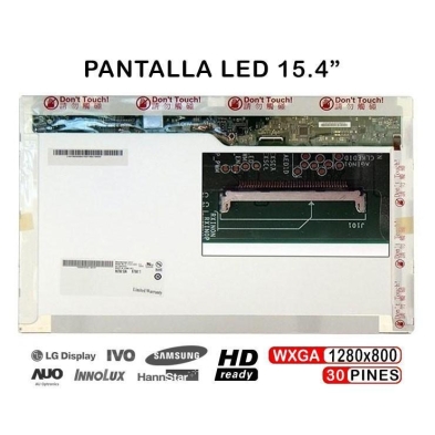 Schermo LED da 15,4" per laptop B154EW09 V1