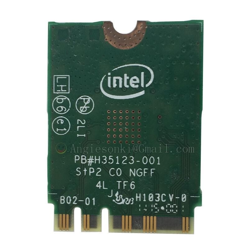 TARJETA INTEL DUAL BAND 7265NGW 802.11AN WIFI + BLUETOOTH 4.0 PARA PORTÁTIL HP WLAN 756748-001