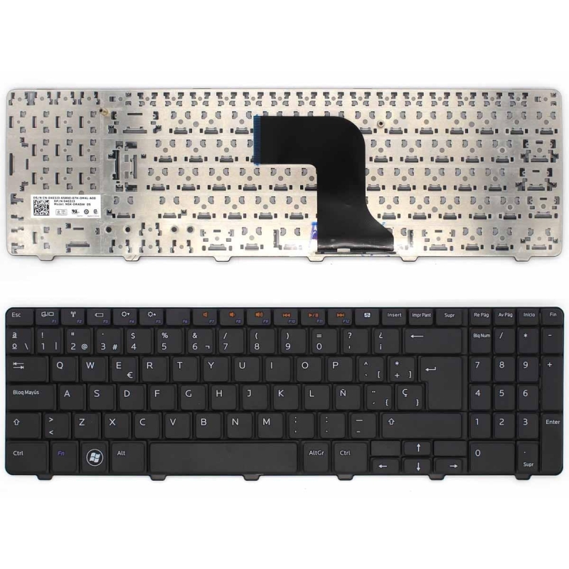 Teclado para DELL Inspiron N5010 M5010 15 Negro