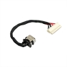 CONECTOR DC JACK CON CABLE PARA PORTÁTIL ASUS GL503 FX503 GL703