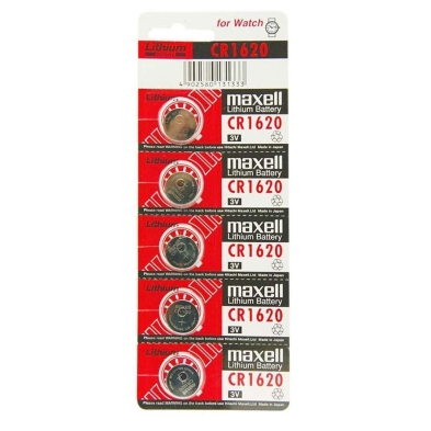 Batteria a bottone al litio Maxell CR1620 3V