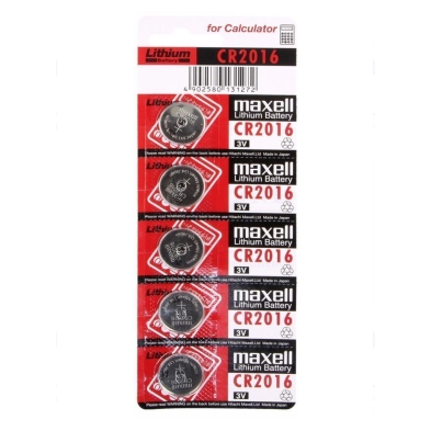 Batteria a bottone al litio Maxell CR2016 3V
