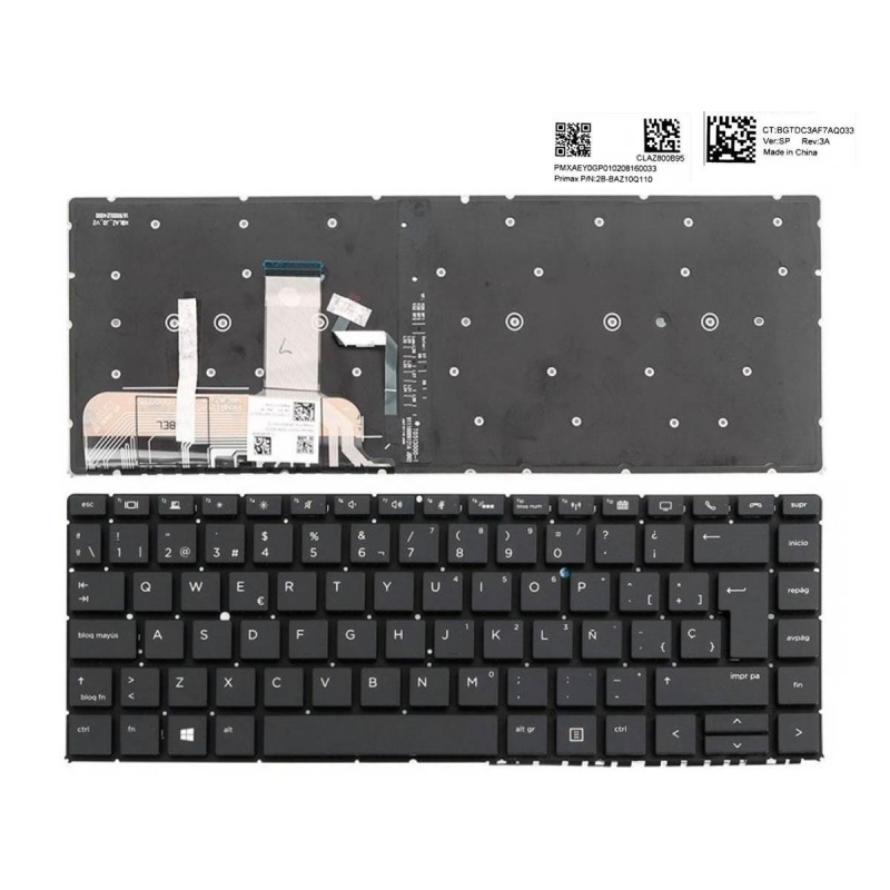Tastiera per laptop serie HP EliteBook x360 1040 G5 | 2B-BAZ10Q110