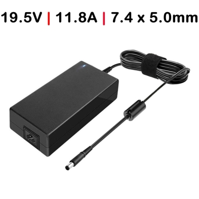 CARGADOR PARA PORTÁTIL GAMING HP 19.5V 11.8A 230W 7.4 x 5.0MM