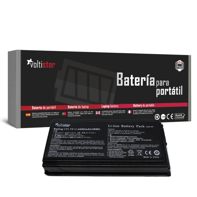 BATERÍA PARA ASUS A32-F5 X58 X58le X50GL X59 X59G X59GL X59SL X59Sr F5