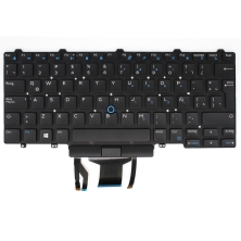 TECLADO PARA PORTÁTIL DELL LATITUDE E5450 E7250 E7450 RETROILUMINADO Y CON POINTSTICK