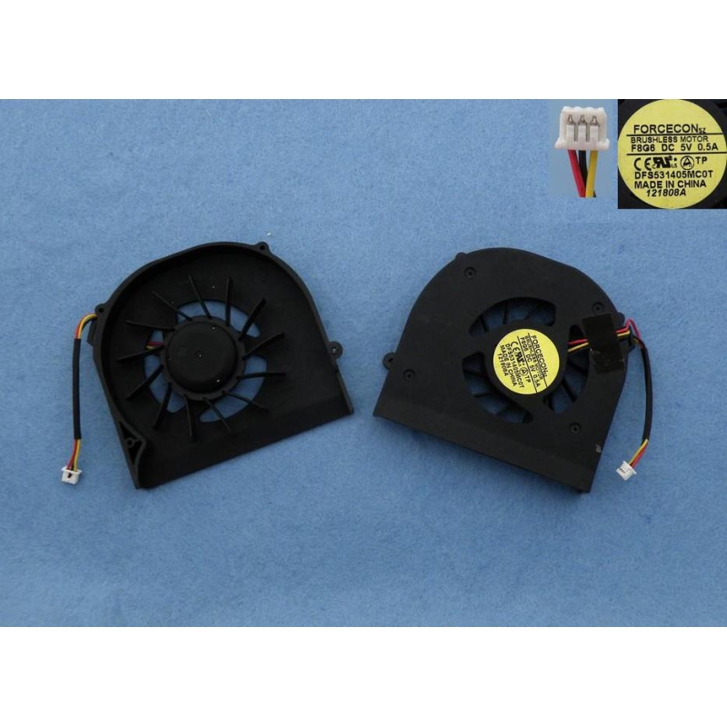 VENTILADOR FAN CPU ACER ASPIRE As5335 As5535 As5735 Dfs531405mc0t