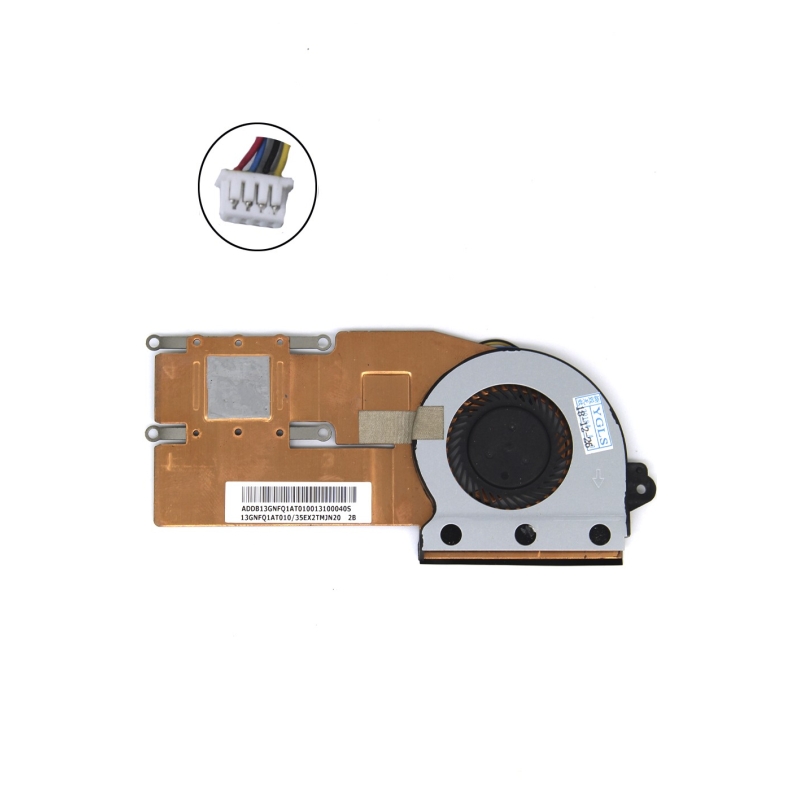 Ventola per laptop Asus VivoBook F201E VVersion 2 con dissipatore di calore