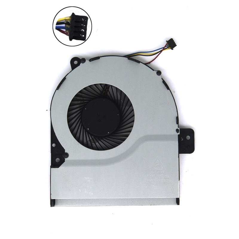 VENTILADOR PARA ASUS X751 X751M X751MA X751L X751LD X751LB 4PIN 5V 0.4A N/A