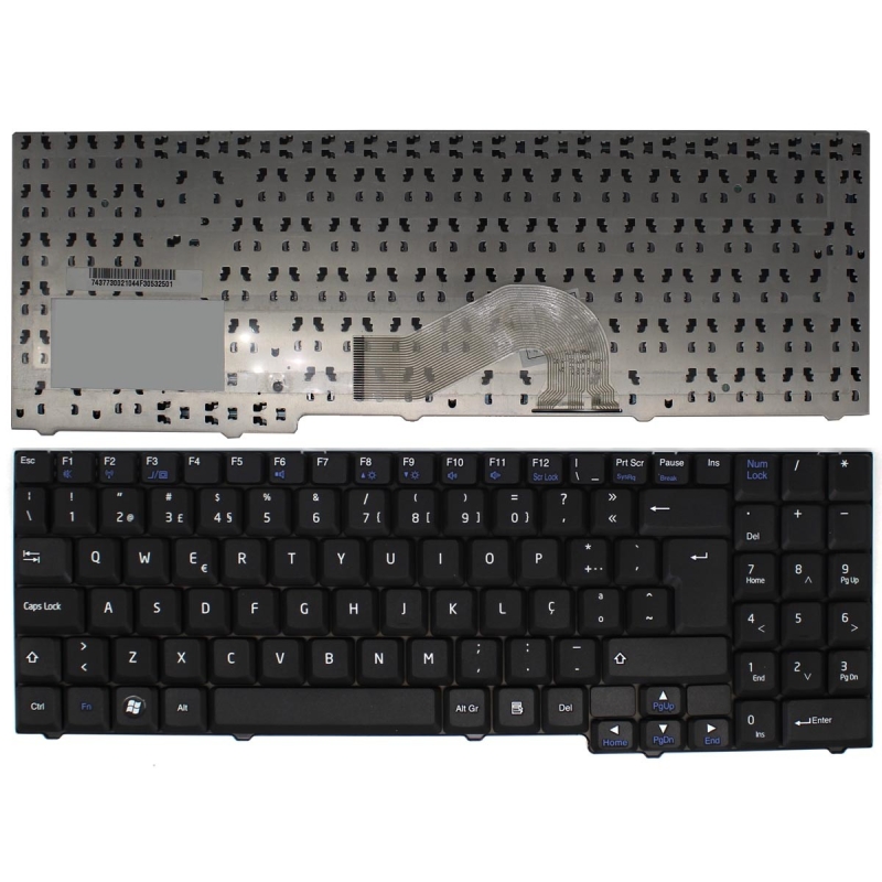 TECLADO PARA PORTÁTIL PACKARD BELL EASYNOTE MH35 MH36 MH45 ÁRABE