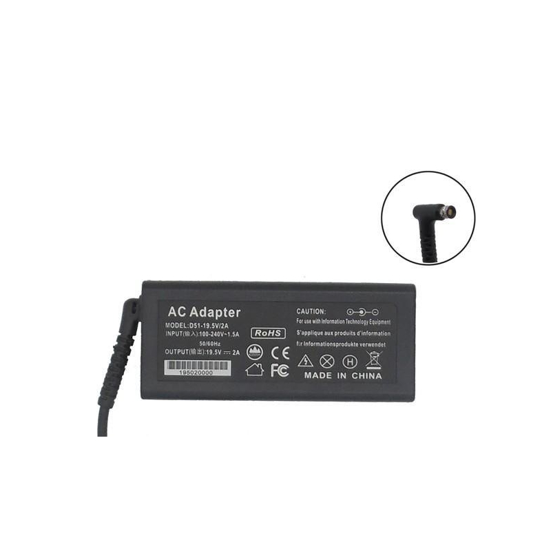 CARGADOR PARA PORTÁTIL SONY VAIO TAP 11 FIT 11A FLIP 13 FIT 13 VGP-AC19V73 VGP-AC19V74