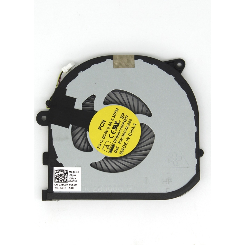 VENTILADOR PARA PORTÁTIL DELL XPS 15 9550 SERIES PRECISION 5510 036CV9