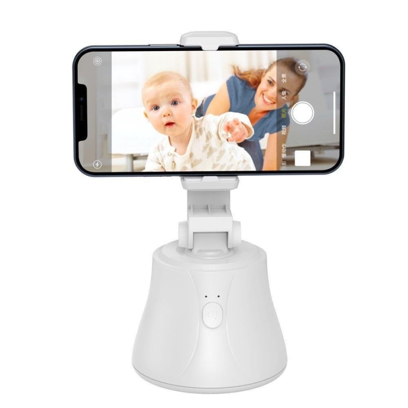 Gimbal a 360º con tracciamento in Baseus bianco
