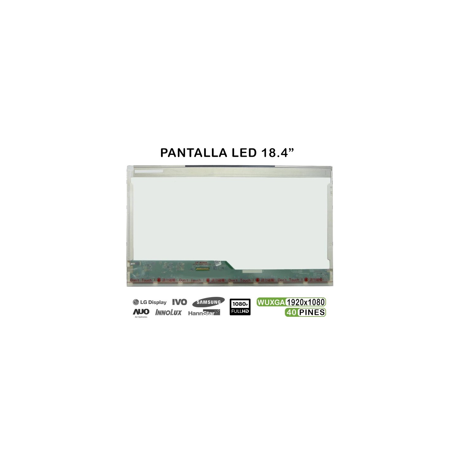 PANTALLA PORTÁTIL LED 15.6 PULGADAS LP156WH4