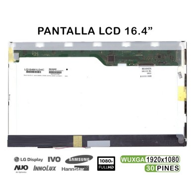 PANTALLA LCD DE 16.4" PARA PORTÁTIL SONY VAIO VPCF13M1E LQ164M1LD4C